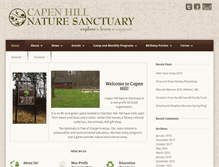 Tablet Screenshot of capenhill.org